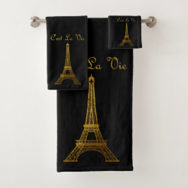 Conjunto De Toalhas Paris: La Tour Eiffel