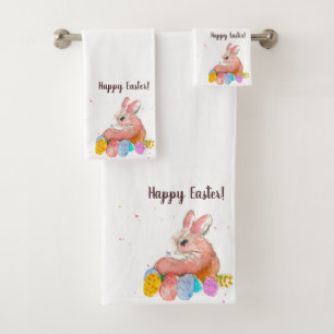 Conjunto De Toalhas Páscoa Coelhinho Coelho Coelho Coelho Coxineiro Be