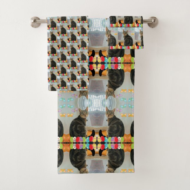 Conjunto De Toalhas Páscoa de Ovos Indigo (Insitu)