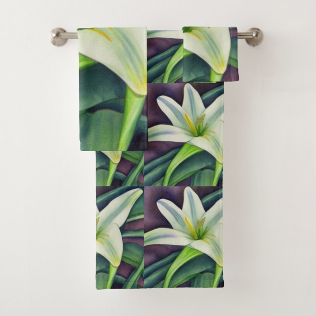 Conjunto De Toalhas Páscoa Lily (Insitu)