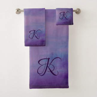 Conjunto De Toalhas Pastas bonito | Nuvem Cor-de-rosa-claro Céu Azul