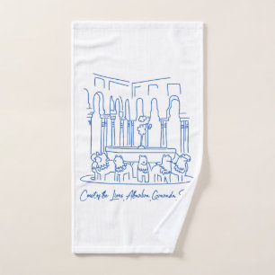 Conjunto De Toalhas Pátio dos Leões da Alhambra 1