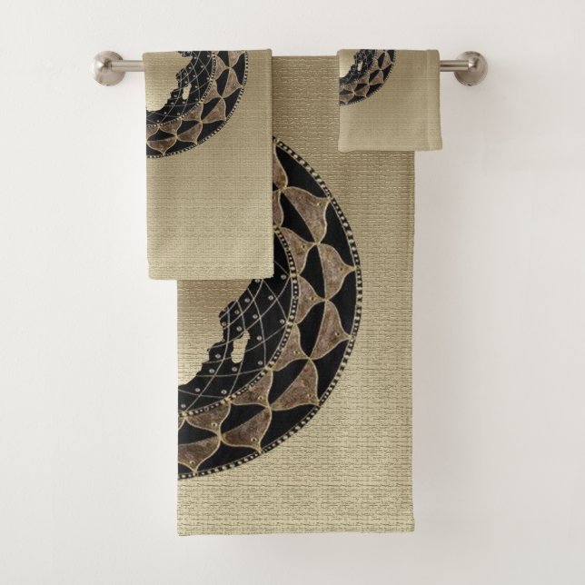 Conjunto De Toalhas "Patrimônio Ouro" (Insitu)