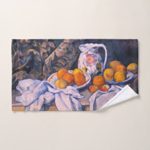 Conjunto De Toalhas Paul Cezanne - A Vida Estática com uma Cortina