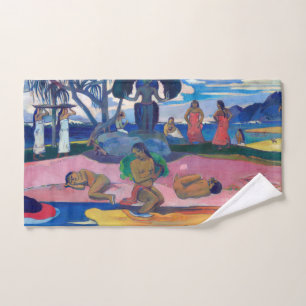 Conjunto De Toalhas Paul Gauguin - Dia do Deus / Mahana no atua