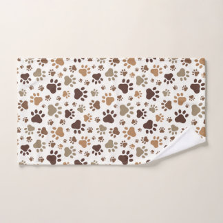 Conjunto De Toalhas Paw Prints 