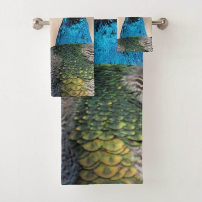 Conjunto De Toalhas Peacock (Insitu)