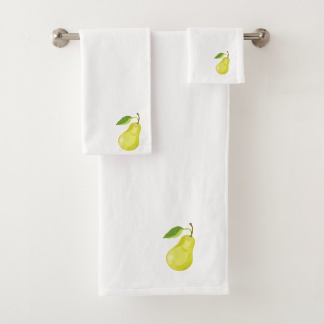 Conjunto De Toalhas Pear (Insitu)