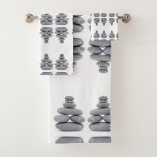 Conjunto De Toalhas Pebolhas de Torre de Banheira