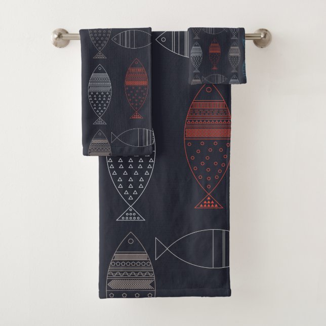 Conjunto De Toalhas peixe (Insitu)