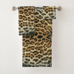 Conjunto De Toalhas pele de tigre
