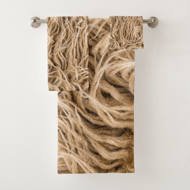 Conjunto De Toalhas Peles de animais (Insitu)