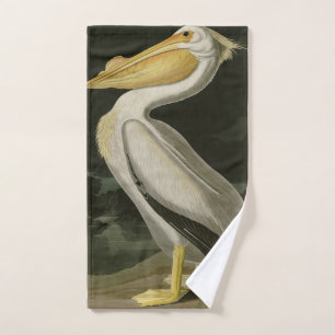 Conjunto De Toalhas Pelicano Branco Americano, Aves da América de Audu