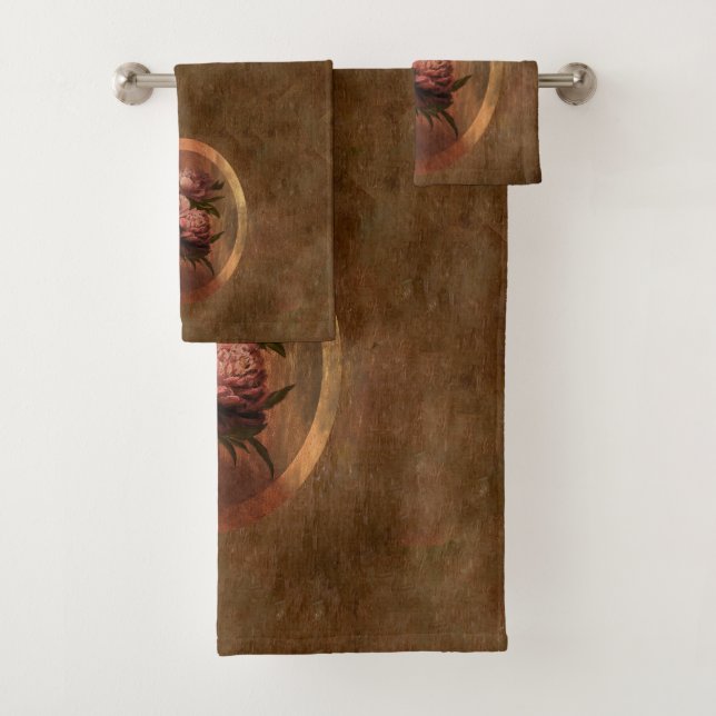 Conjunto De Toalhas Peônias (Insitu)