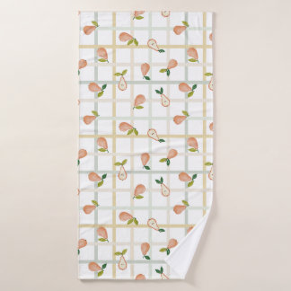 Conjunto De Toalhas Pêras verão piquenique xadrez gingham neutro