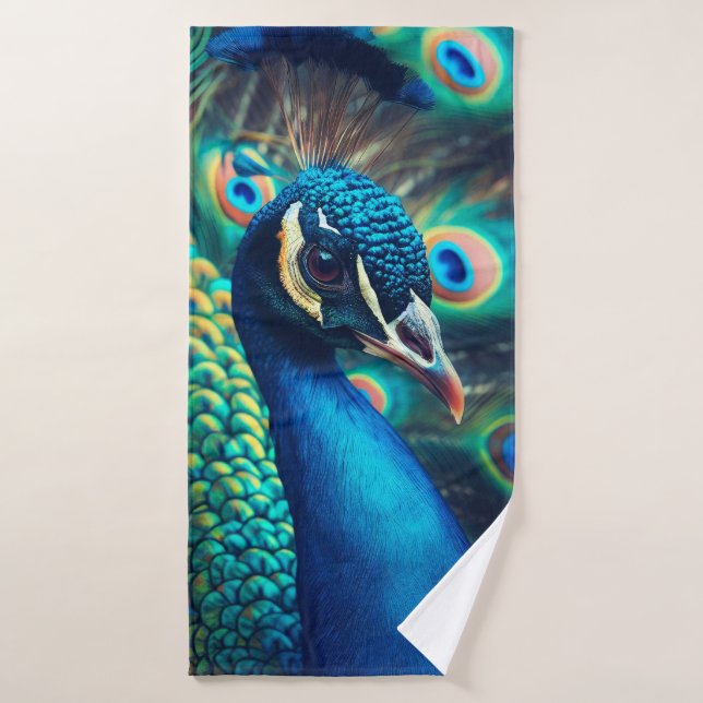 Conjunto De Toalhas Perfil Peacock (Toalha de Banho)