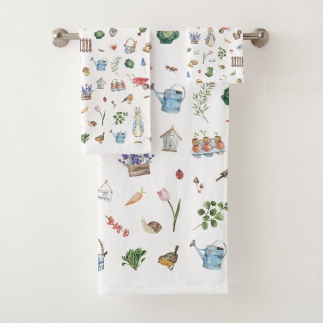 Conjunto De Toalhas Peter, o Coelho (Insitu)