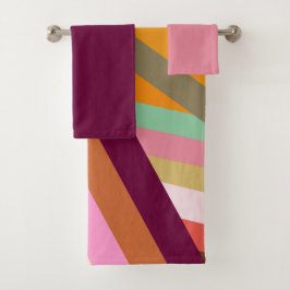 Conjunto De Toalhas Picos dos anos 70