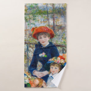 Conjunto De Toalhas Pierre-Auguste Renoir - Duas irmãs no Terrace