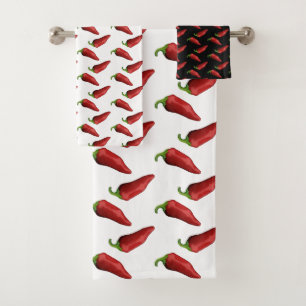 Conjunto De Toalhas Pimentos