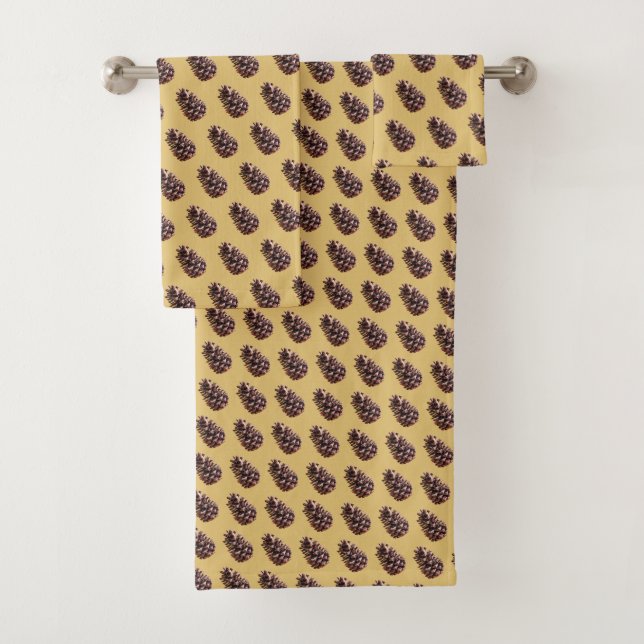 Conjunto De Toalhas Pine Cone (Insitu)