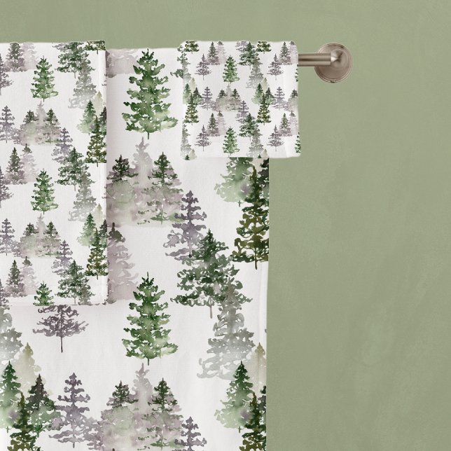 Conjunto De Toalhas Pinheiros Russos (Criador carregado)