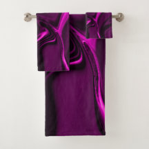 Pink or purple curves on dark purple background