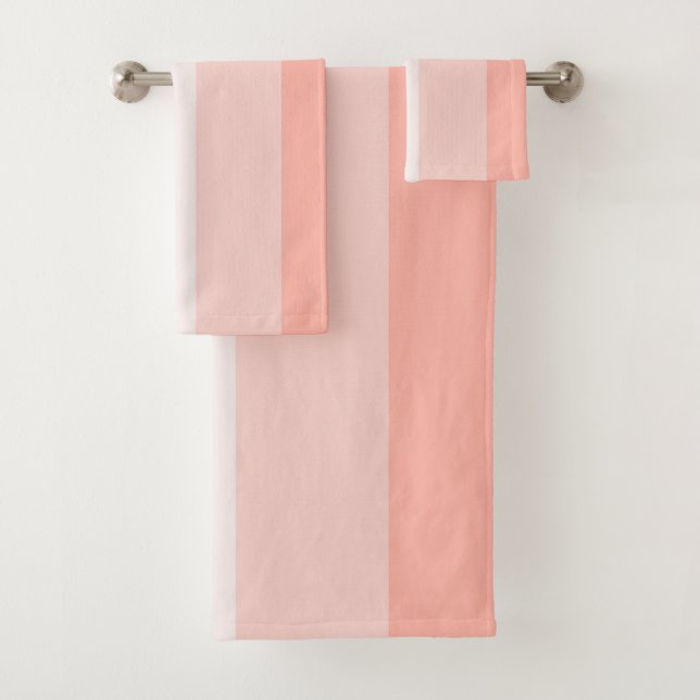 Conjunto De Toalhas Pinks Suaves (Insitu)