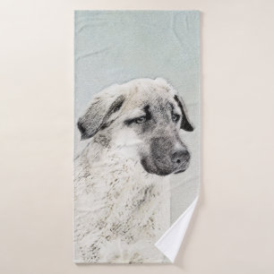 Conjunto De Toalhas Pintura Anatoliana Shepherd - Arte Original para C