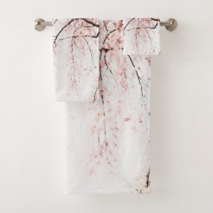 Conjunto De Toalhas Pintura floral de flor 2