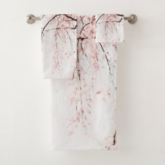 Conjunto De Toalhas Pintura floral de flor 2