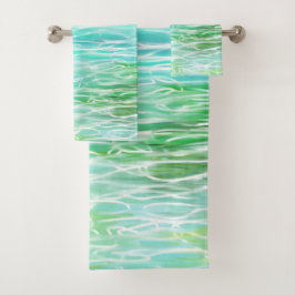 Conjunto De Toalhas Piscina tropical