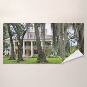 Conjunto De Toalhas Plantação do sul de Louisiana da casa de Houmas