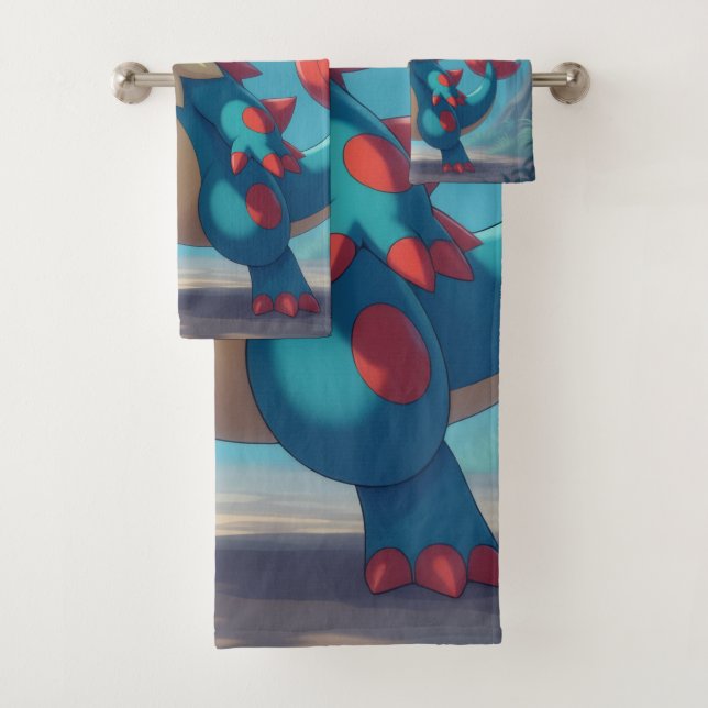 Conjunto De Toalhas Pokémon und seine Treue Freunde (Insitu)