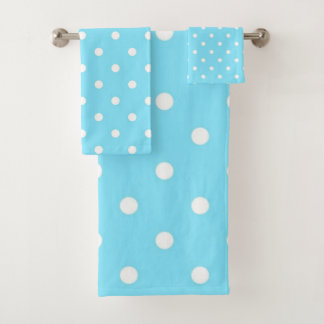 Conjunto De Toalhas Polka dot pattern