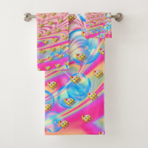 Conjunto De Toalhas Polly Cake - Tora -