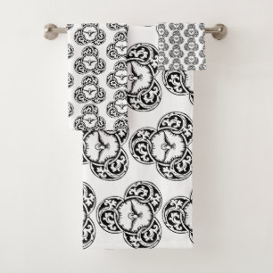 Conjunto De Toalhas Pomba do Espírito Santo símbolo cristão