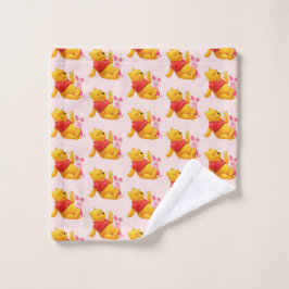 Conjunto De Toalhas Pooh Bath Towel Set