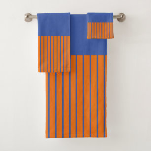 Conjunto De Toalhas Pop de cor Bandas design de striped moderna