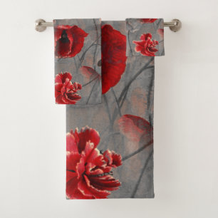 Conjunto De Toalhas Poppy Haze
