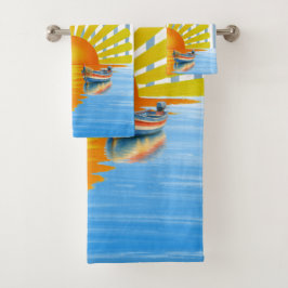 Conjunto De Toalhas Pôr do sol