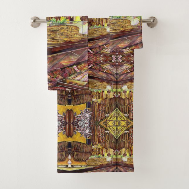 Conjunto De Toalhas Porco, Budapeste (Insitu)