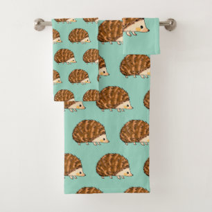 Conjunto De Toalhas Porco Whimsical - Animal da Floresta