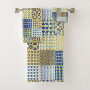 Conjunto De Toalhas Português mexicano Talavera Azulejo