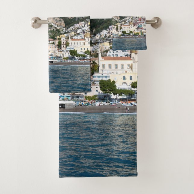 Conjunto De Toalhas Praia de Positano Marina Grande 2 (Insitu)
