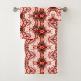 Conjunto De Toalhas Preparar burgundy para salmão raptado de forma dig