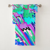 Primavera Landscape Abstrato Impressão