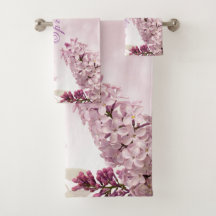 Primavera Lilac Flor Rosa Suave Personalizado