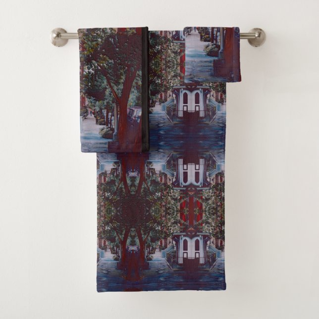 Conjunto De Toalhas Pristine Walk na Rua 19, Nova Iorque (Insitu)