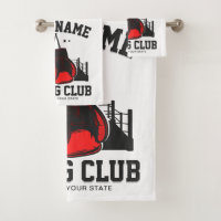 Pro Boxer ADD NAME - Luvas vermelhas Formação em A